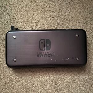 HORI AlumiCase Metal Vault Carrying Travel Case for Nintendo Switch